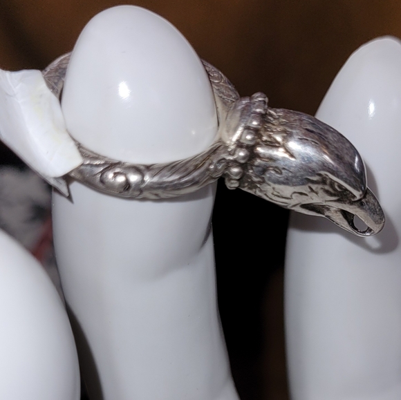 New authentic Gucci angry forest eagle ring Is Sterling size 6 - Picture 2 of 5